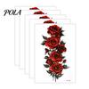 5 Sheets Tattoo Stickers, Skin-Friendly Temporary Tattoos for Adults And Kids, Easy To Apply Hypoallergenic Non-Irritating Body Art for Events And