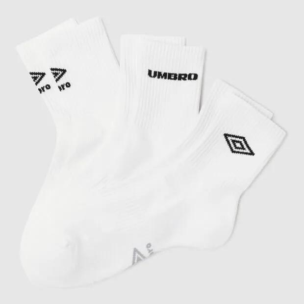 Essential Cushioning 3-Pack Ankle Socks White UR123CSC20