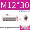 201 Stainless Steel Headless Set Screw - Flat End Socket Screw