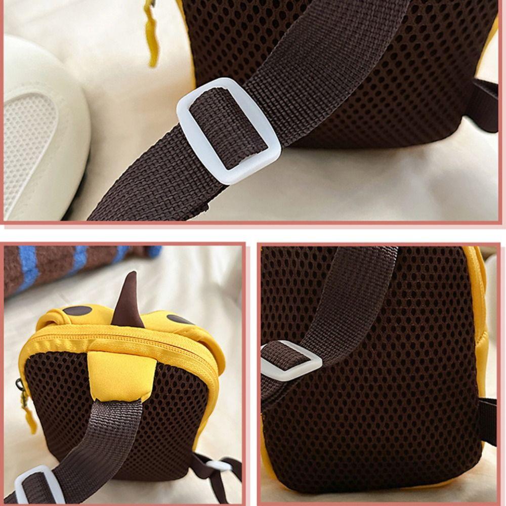 Strawberry Children Backpack Cloth Students Chest Bag Cute Children's Crossbody Bag  Travel