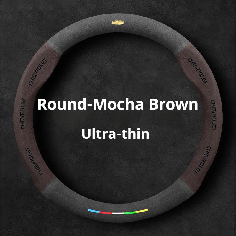 Car Steering Wheel Cover For Chevrolet Aveo Bolt Onix Cruze Spark Cavalier Colorado Lacetti Trailblazer Silverado Tahoe Traverse