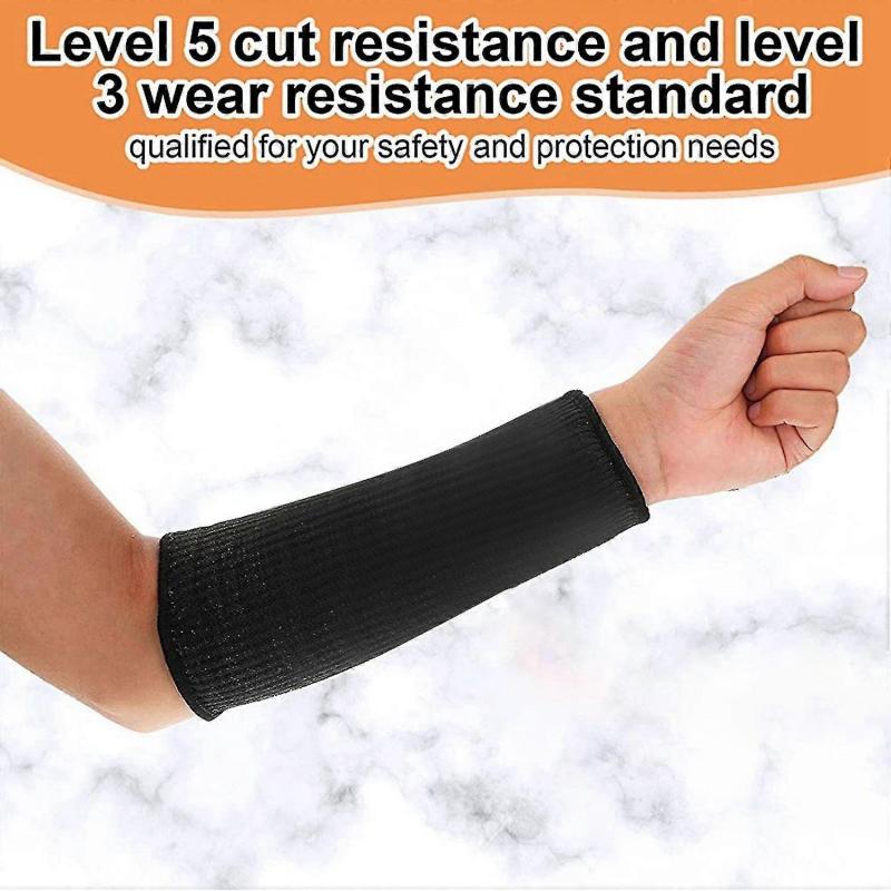 4 Pair Cut And Burn Resistant Sleeves Arm Protection Sleeves Forearm Protectors For Thin Skin And Bruising
