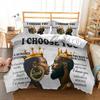 African American Black Duvet Cover Set King Queen Full Size,Black Couple Soft Bedding Set,Birthday Christmas Comforter Cover Set