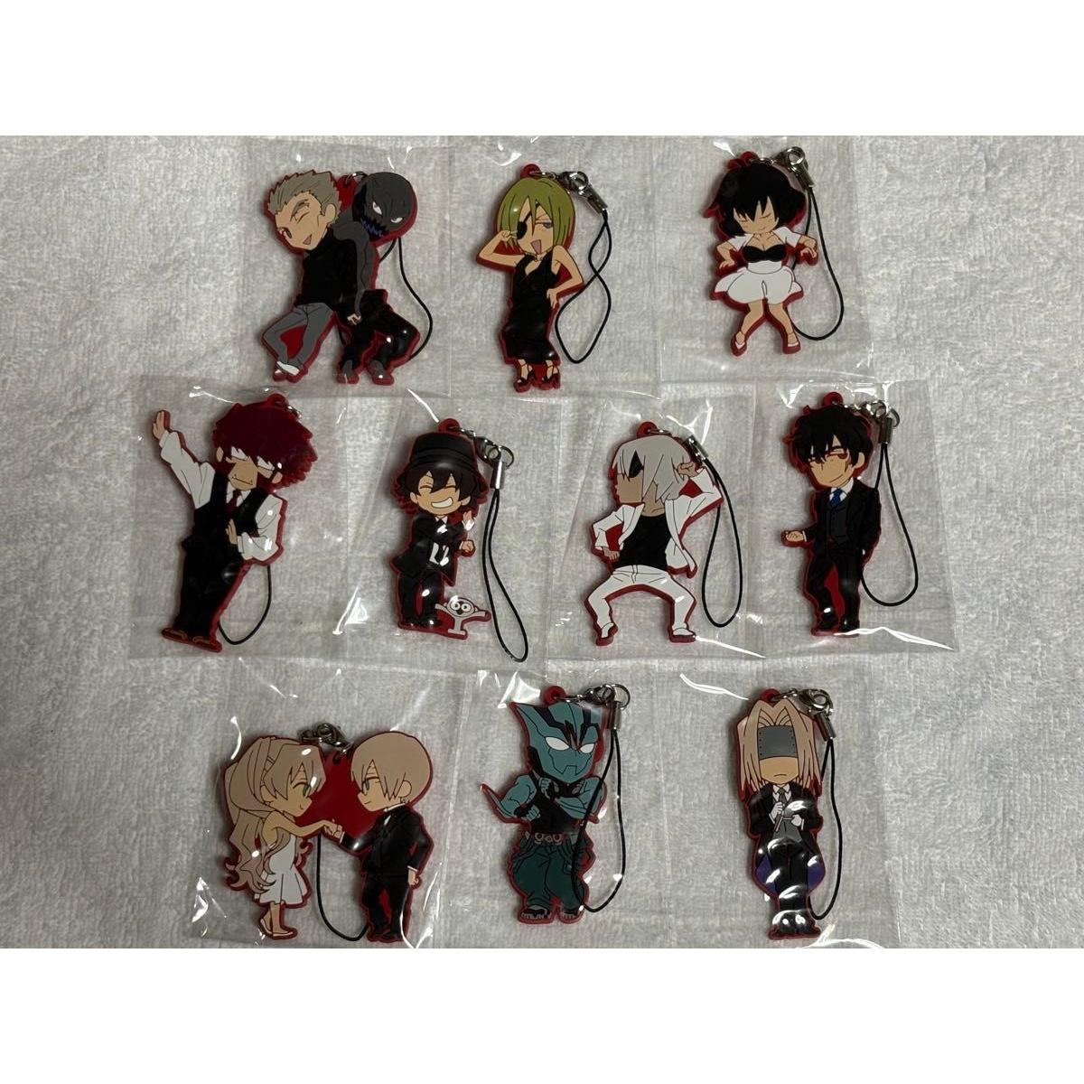 Used Blood Blockade Battlefront Rubber Strap Collection All 10 Types Set