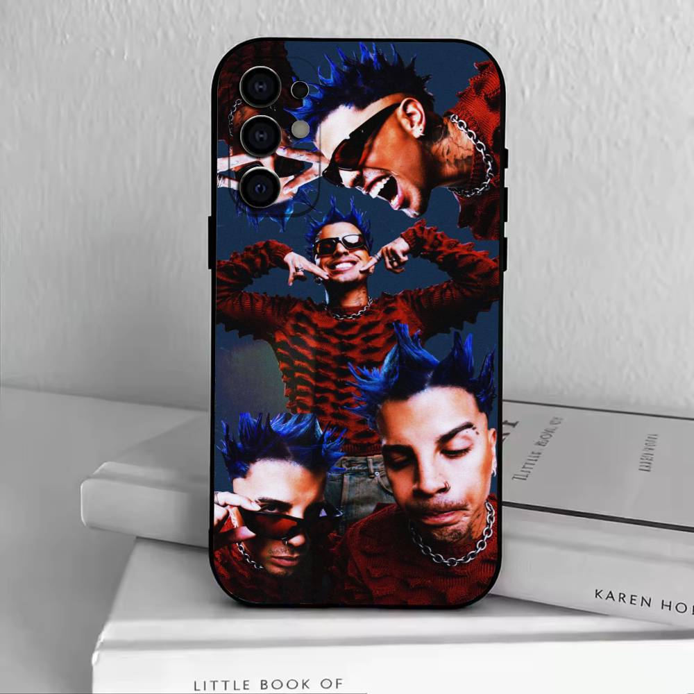 reggaeton-R- Rauw Alejandro  Phone Case For Samsung S25,S24,S21,S22,S23,S30,Ultra,S20,Plus,Fe,Lite,Note,10,Black Cover