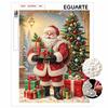 Christmas Pearl Painting Kit Handmade DIY Santa Claus with Gift Boxes Home Decoration Painting