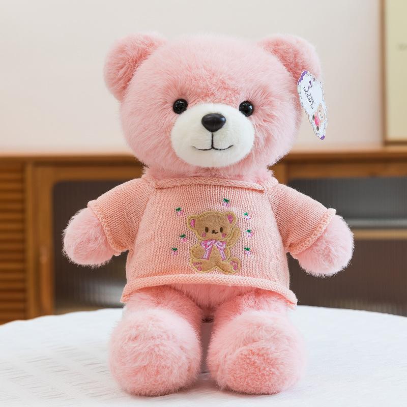 Love Variety Bear Plush Toy Wedding Gift Confession Teddy Bear Ring Doll