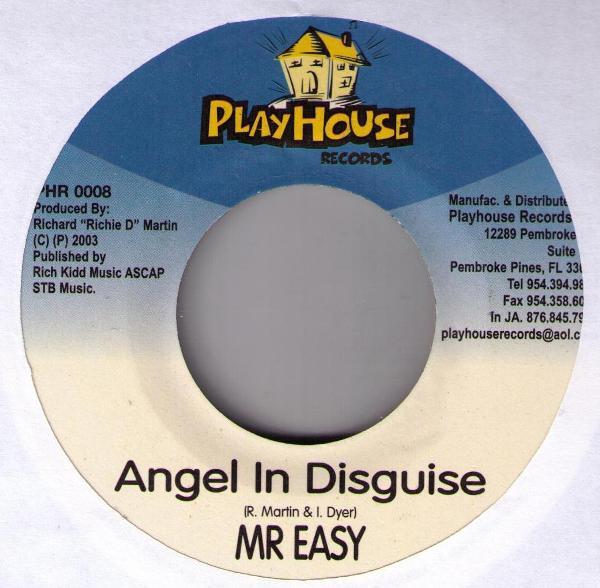 

7inch Record MR. EASY - Angel In Disguise PHR0008 Playhouse Recor 2002 Jamaica Reggae, Ska & Dub Used