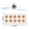 10/30/60/120Pcs Nose Breathing Patches Magnetic Suction Iron Nasal Strips Increase Air Improve Sleep Quality Reduce Snoring