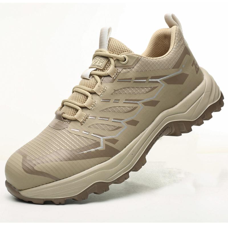 

Lightweight Work Sneakers Fashion Safety Shoes Steel Toe Work Boots Indestructible Shoes Puncture-Proof Men Protective Shoes 36