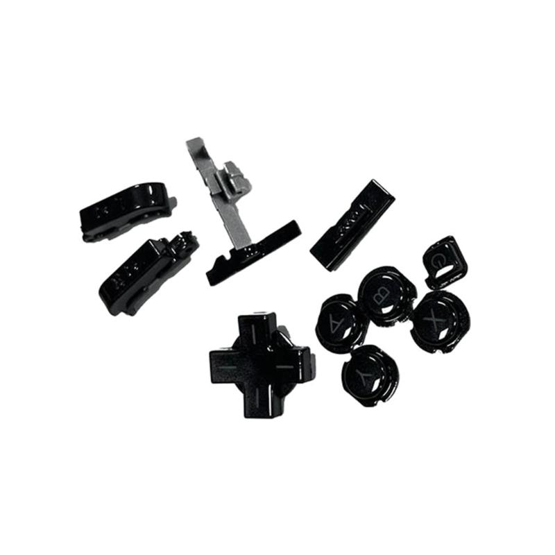 Replacement ABXY Button with Home/Start/Power-/Select Button Set for 3DS Console