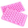 55 Holes Heart Shaped Nonstick Silicone Chocolate Cake Mold Ice Cubes Tray Mould Kitchen Baking Tools