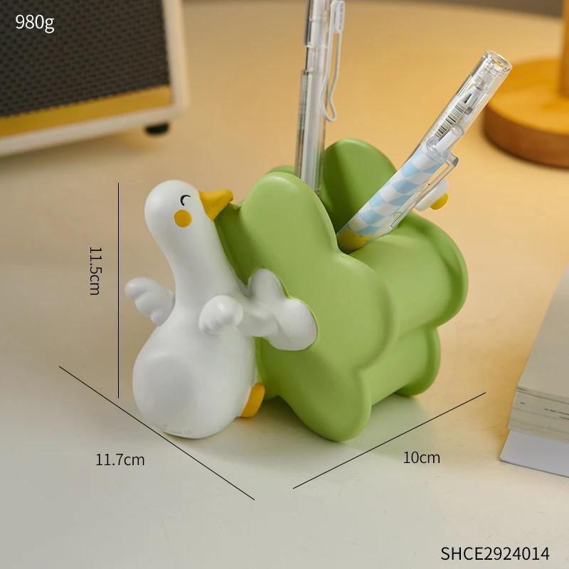 

Минимализм Настольный контейнер для ручек Устройство для хранения Студенческий настольный контейнер Украшение стола Бутылка для хранения кистей для макияжа