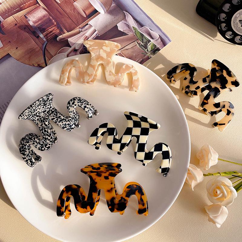 

Elegant Large Women s Acetate Hair Clip for Korean Updo