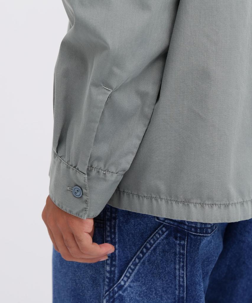 Avirex FADED ONE POINT WORK SHIRT Green Work Size L (WEB Exclusive) Men's Shirt, (140) 783-5120009