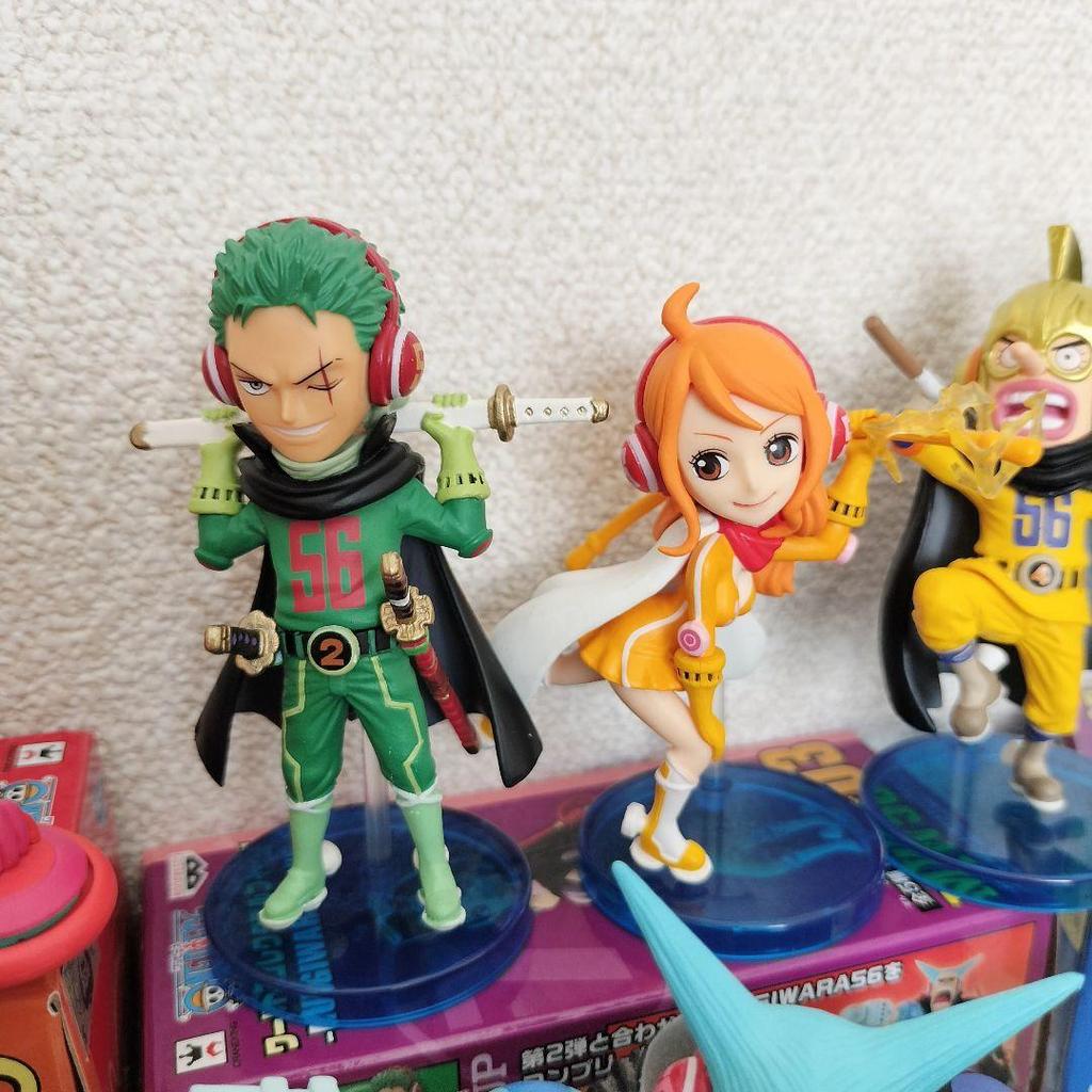 [USED] One Piece World Collectible Figure Mugiwara56 Mugiwara Boxed Opened Cover Illustration
