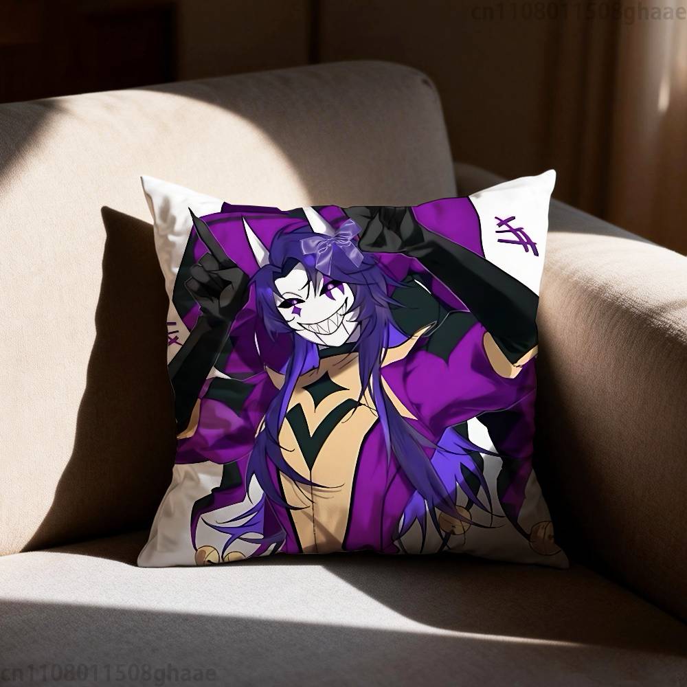 Game The Freak Circus Pillow Case Square DoubleSided Printing Short Plush Sofa Cushion Cover Bedroom Bedside Pillow