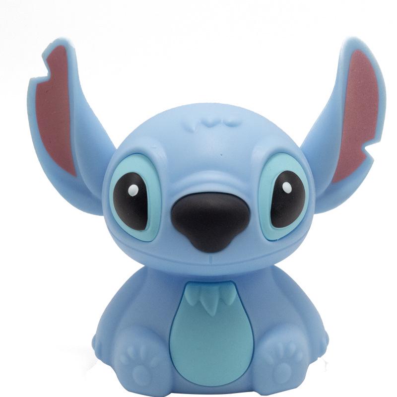 Stitch Cartoon Silicone Night Light - Eye-Friendly Bedside Decor & Birthday Gift