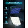 MPJ Solar Light for Outdoor, 106 LED Solar Light Outdoor with Motion Sensor, IP65 Waterproof, 120° Lighting Angle, Solar Wall Light for Garden with