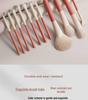 Holiday 12-Piece Makeup Brush Set: Powder, Eyeshadow, Foundation & Concealer Brushes with Soft Bristles