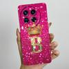 Camon30 Phone Case For Tecno Camon 30 Pro Premier 5G Casing Crown Letters Liquid Silicone Protection Back Cover Anti Slip Funda