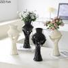 Creative Arm Holding Vase Desk Decoration Flowers Arrangement Artificial Flower Decorative Floral Vases Room Aesthetic Decor