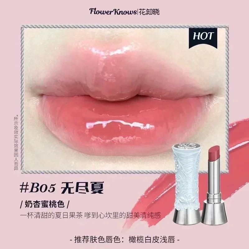 Flower Knows Swan Ballet Little Angel Collection Rossetto Vellutato Opaco Impermeabile Rossetto Vegano Lunga Durata Lucidalabbra Coreano