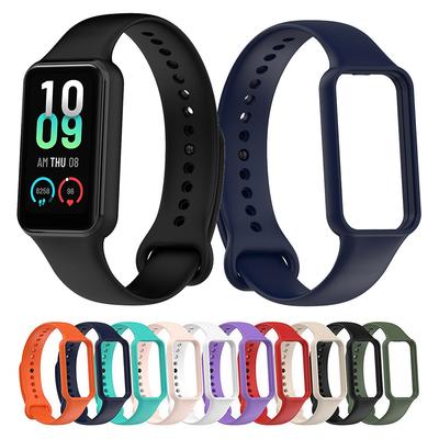 Silikonarmband für Huami Amazfit Band 7 Armband Uhrenarmband Zubehör