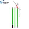 3-section telescopic pole, 4m length
