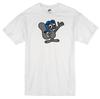ROCKY LO SCOIATTOLO VOLANTE CARTONE ANIMATO BULLWINKLE ANIMAZIONE RETRO T-shirt BIANCA