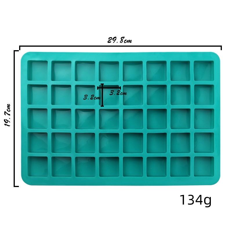 DIY Silicone Rectangle Cake Pan Square Soap Molds Pudding Muffin Loaf Brownie Cornbread Mould