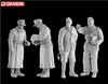 Platz WWII German Africa Corps DAK Tank Crew Soldier Libya 1941 Plastic Model DR6693 1/35 & Coat-wearing