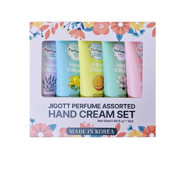 Jigott (a1) Perfume Assorted Hand Cream Set (50ml*5ea) 1 Pack