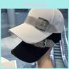 Casual Baseball Cap With Rhinestone Embellishments And Sun Protection For Spring Summer Wear