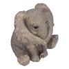 Resin Elephant Statue Crafts Cute Elephant Ornament Home Decoration for Living Room Bedroom