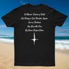 2025 New DARKNESS OF THE DEAD Print Unisex Street Fashion Trend Short Sleeved Pure Cotton Round Neck