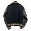 Golden Bear 80S USA Made Black Wool Quilted Stadium Jacket Jacket M blackUsed