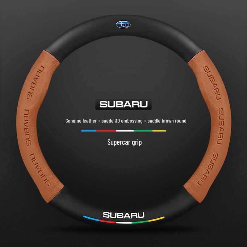 Κάλυμμα Τιμονιού για Subaru: Forester, Outback, Legacy, Impreza, XV/WRX/BRZ - Κάλυμμα Λαβής από Ανθρακονήματα