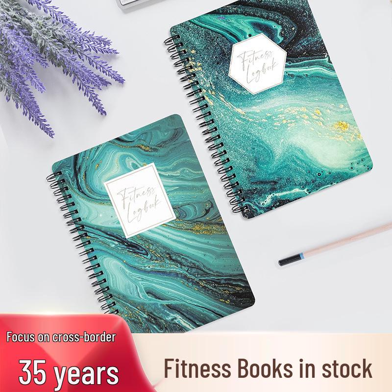 

Cross-Border Fitness Planner: Softcover Daily Exercise Notebook