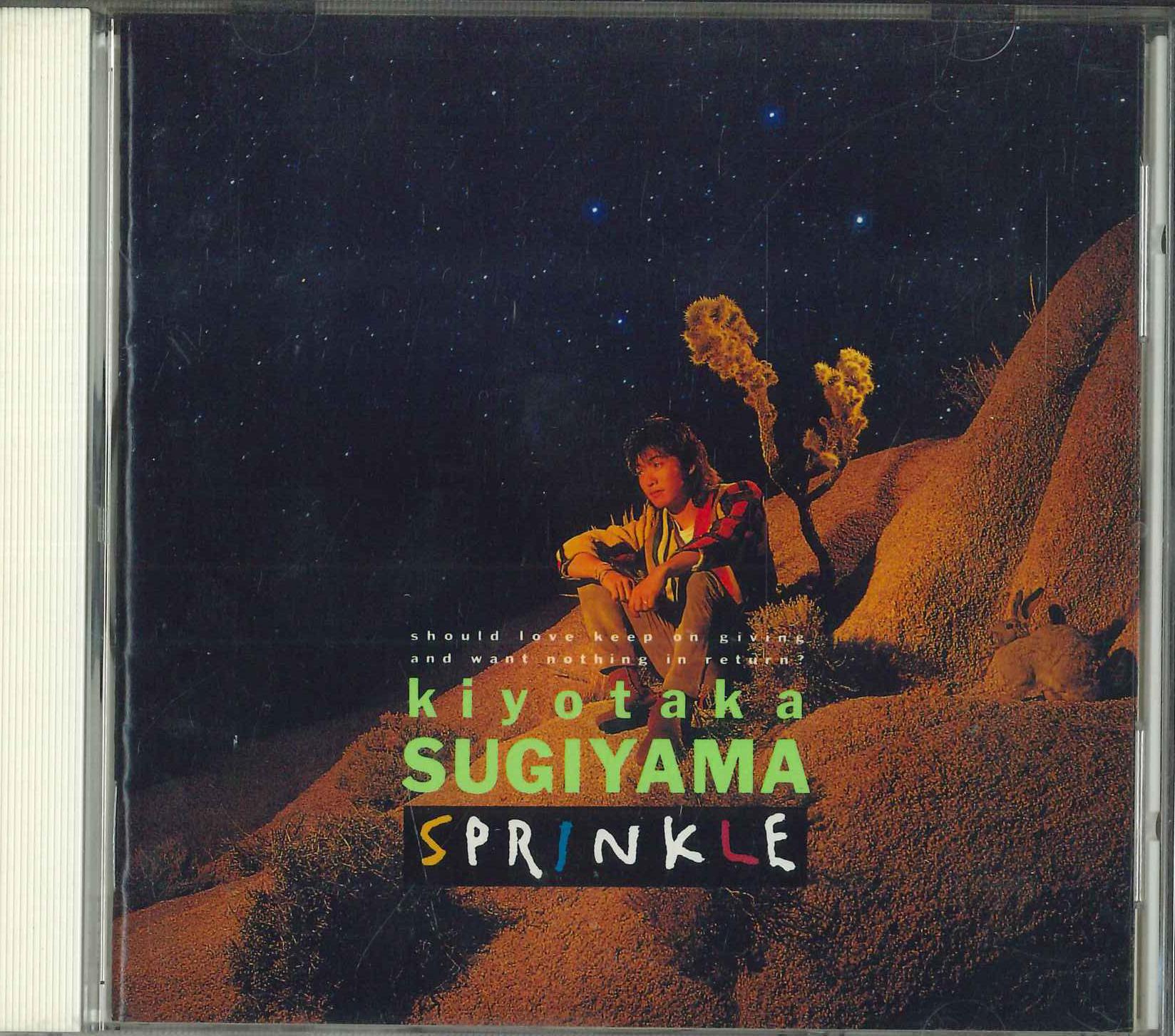

CD SUGIYAMA KIYOTAKA - Sprinkle WPCL692 WARNER 1992 Япония Оби Японская Поп/Рок Б/У
