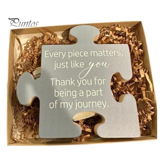 

Деревянная художественная головоломка, вдумчивый подарок коллеге, резьба по дереву, кусок головоломки, подарок для коллег, друзей C