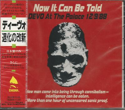 CD DEVO - Now It Can Be Told, Devo At The Pal 29B251 Enigma Records 1989 Japan Dance & Electronica Used