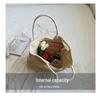 2026 Spring/Summer Women's High-End Straw Woven Tote Bag - Large Capacity Beach Bag