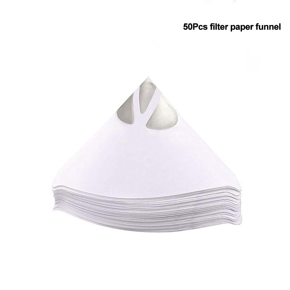 50/51/200PCS Fine Paint Filter Paper Car Paint Spray Mesh Paper Filter Funnel Strainer Disposable Conical Straining Funnels