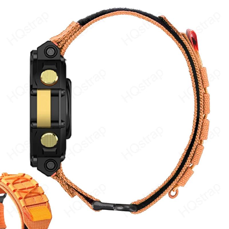 Bracelet en nylon coloré pour Huami Amazfit T-rex 2 boucles pour bracelet de rechange Huami Amazfit Trex/Trex Pro/Trex Ultra Bracelet tyrannosaure