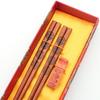 Dragon Pattern Wooden Chopsticks - Ideal for Business, Weddings, Travel, and Special Occasions