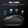 UGREEN Wireless Mouse, USB-C Rechargeable, for Work and Gaming, Bluetooth 2.4G, Wired, and Side Buttons, Repositionable, Software Included, 5000 DPI,