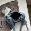 Denim Bag Women's Large Capacity Shoulder Bag Lightweight Crossbody Bag