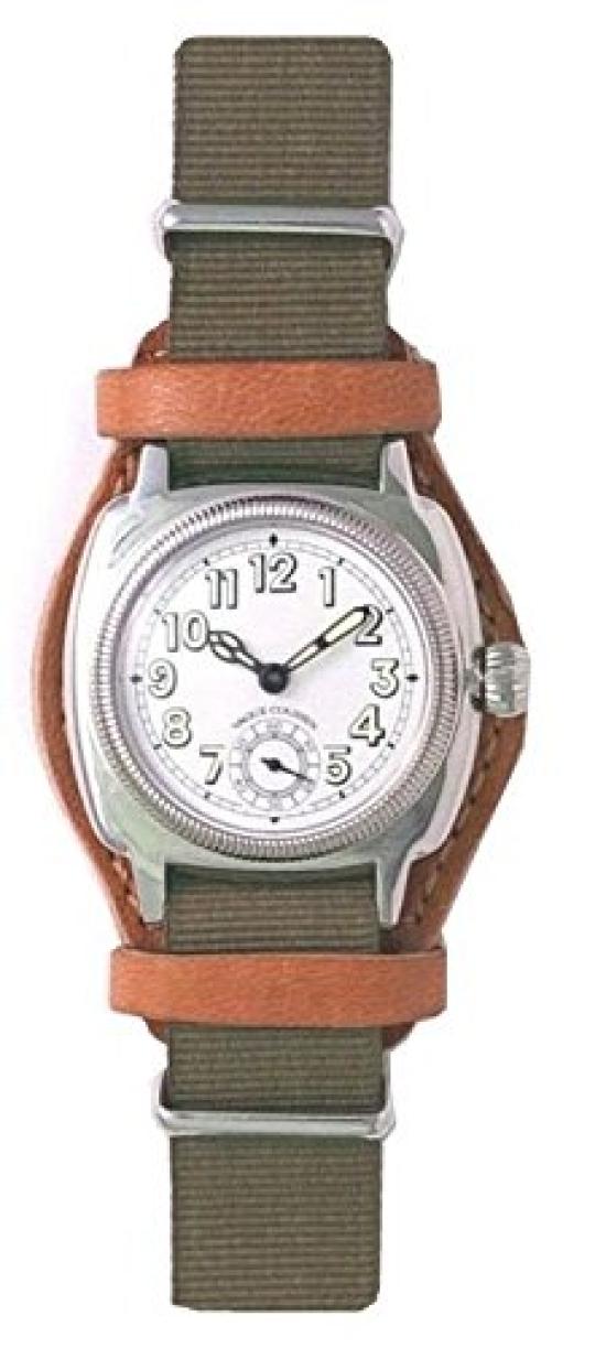 

[Компанія Vag Watch] Наручний годинник COUSSIN MIL (Подушка Mil) GUIDI & ROSELLINI зі шкіряною основою CO-L-007-03NL Коричневий