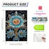 50 Pages A5 Special Shaped Beautiful Pattern 5D Diamond Painting Notebook 5D Diamond Drawing Book Art Birthdays Gifts for Teens